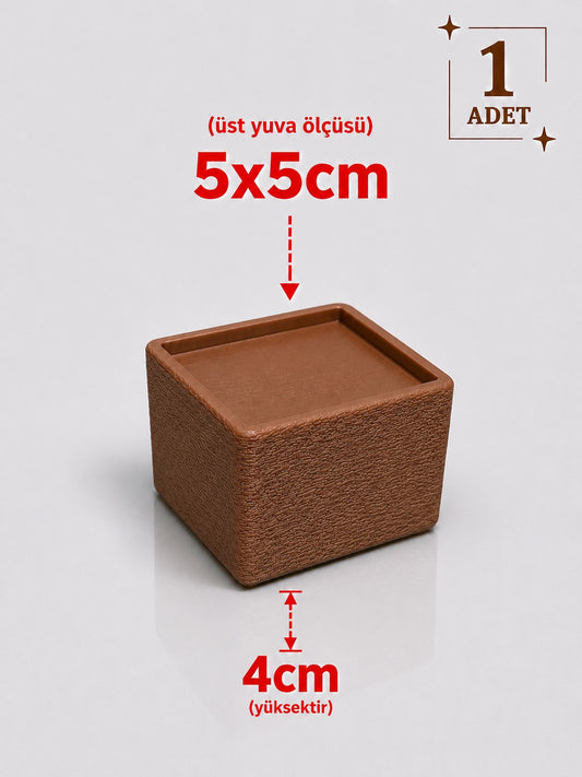 Kare Mobilya Ayak Yükseltici – 1 Adet